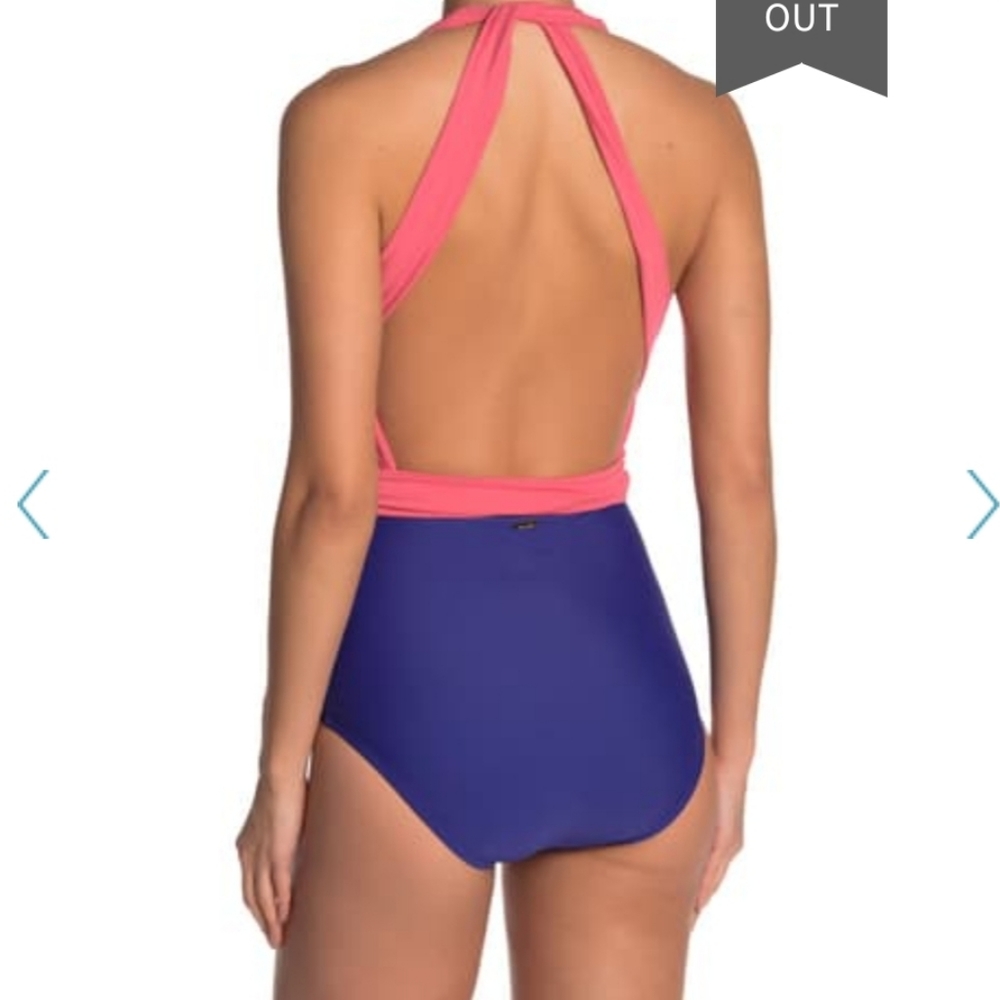 Nicole Miller New YorkConvertible One-Piece Swimsu - Picture 4 of 8
